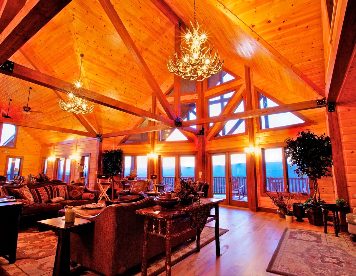 A Look Back The Pisgah Mountain Lodge at The Coves at Round Mountain